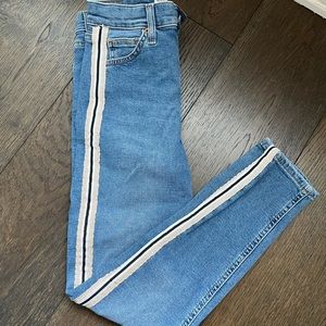 Topshop Side Stripe Jeans